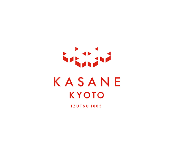 KASANE KYOTO - IZUTSU 1805 ロゴ